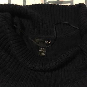 Navy Blue Sweater Dress