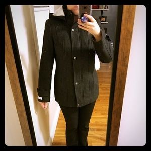 Black/grey insulated Calvin Klein jacket