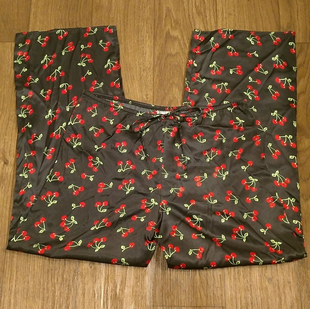 Cherry print PJs