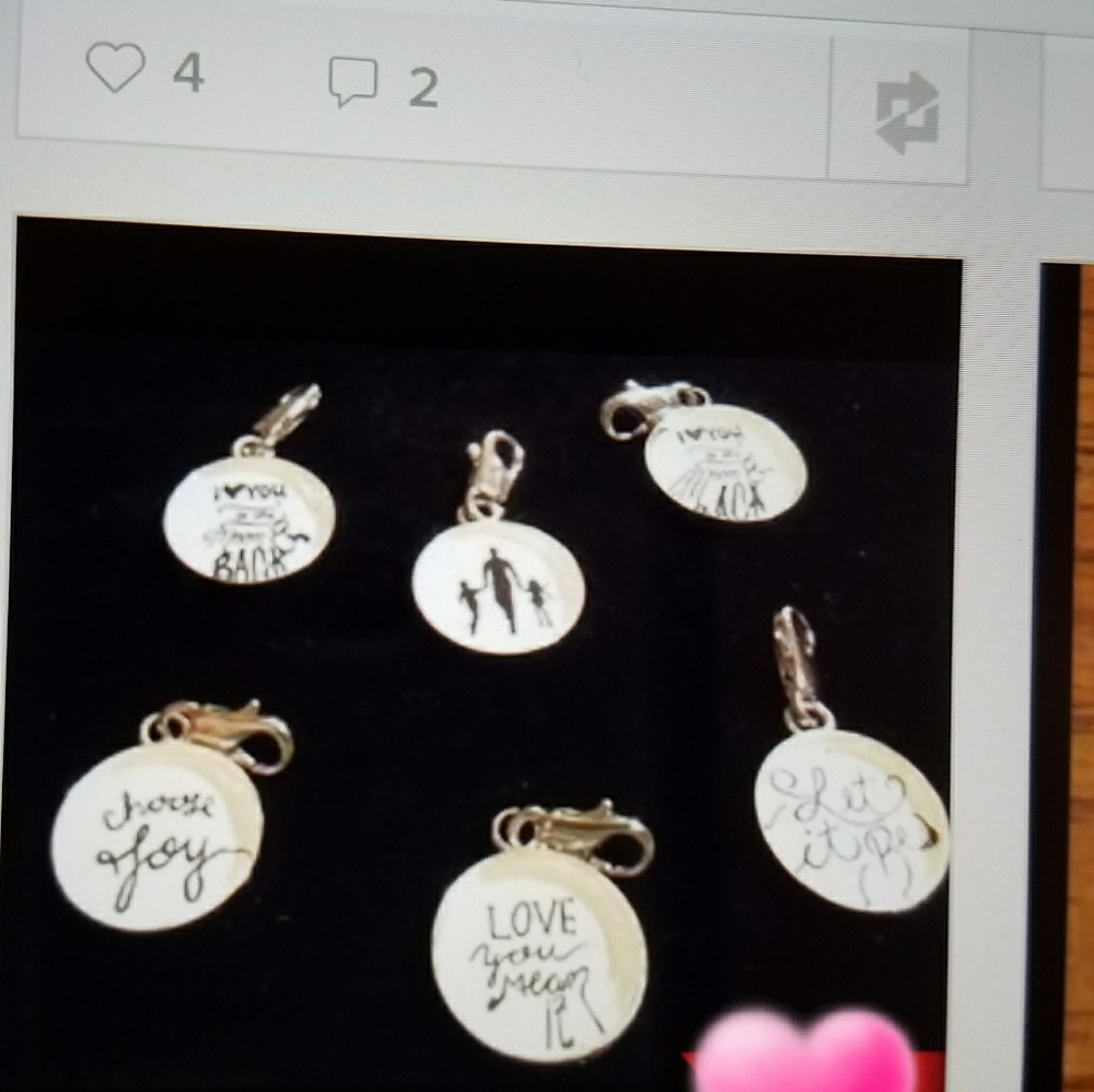 Assorted charms