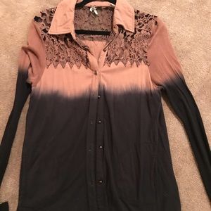 BKE long sleeve ombré