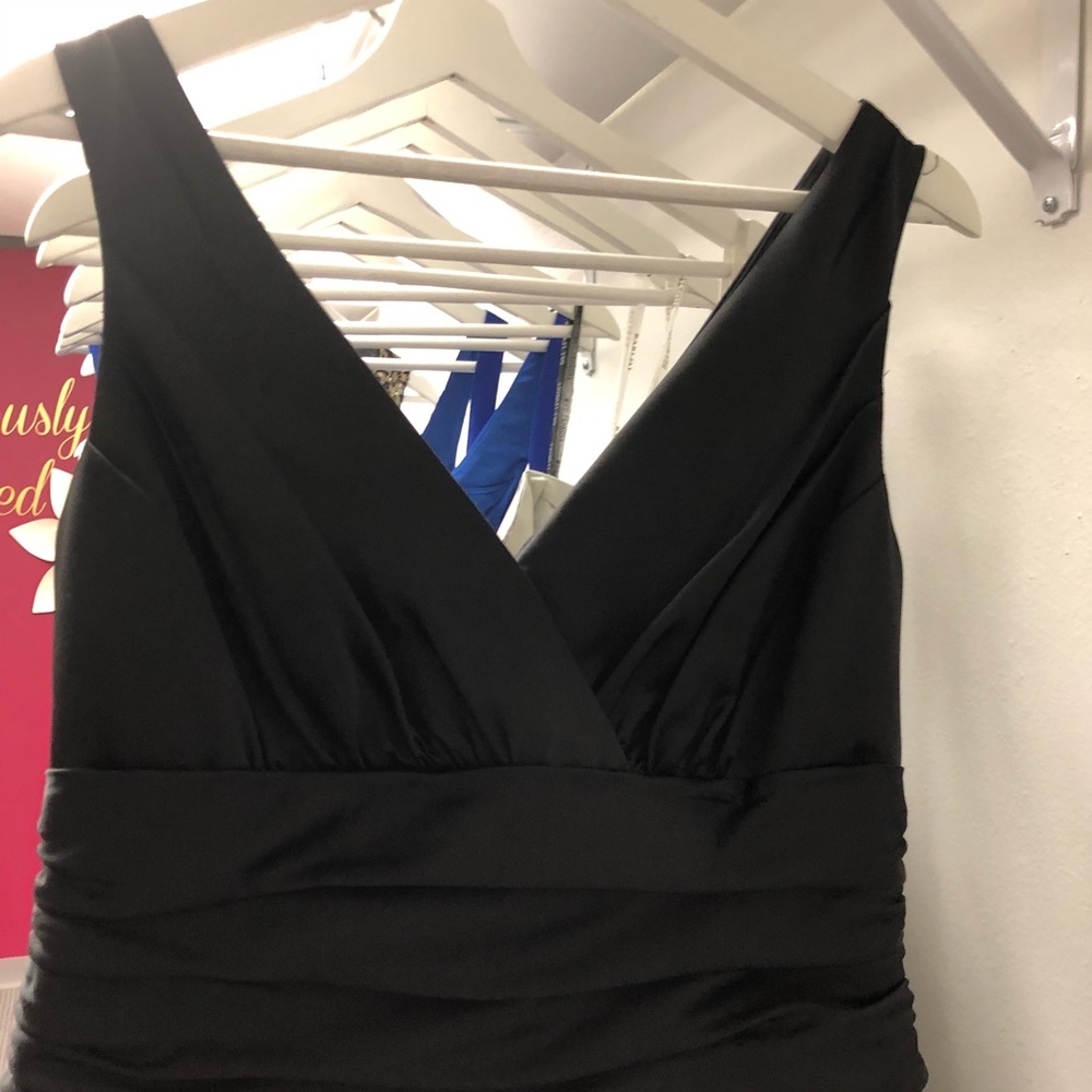 Black David’s Bridal gown
