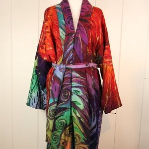 SOLD 🚫Stunning one of a kind hand painted jacket
