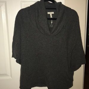 Joie Cowl Neck Cashmere Poncho