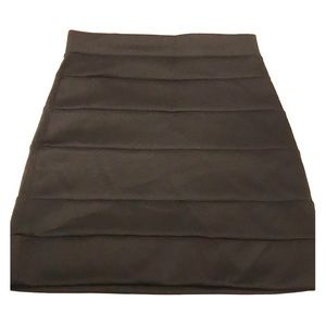 Black pencil skirt