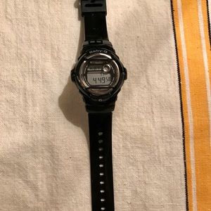 Black Baby G Watch