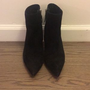 Sam Edelman • Size 7.5 Black Suede Karen Bootie