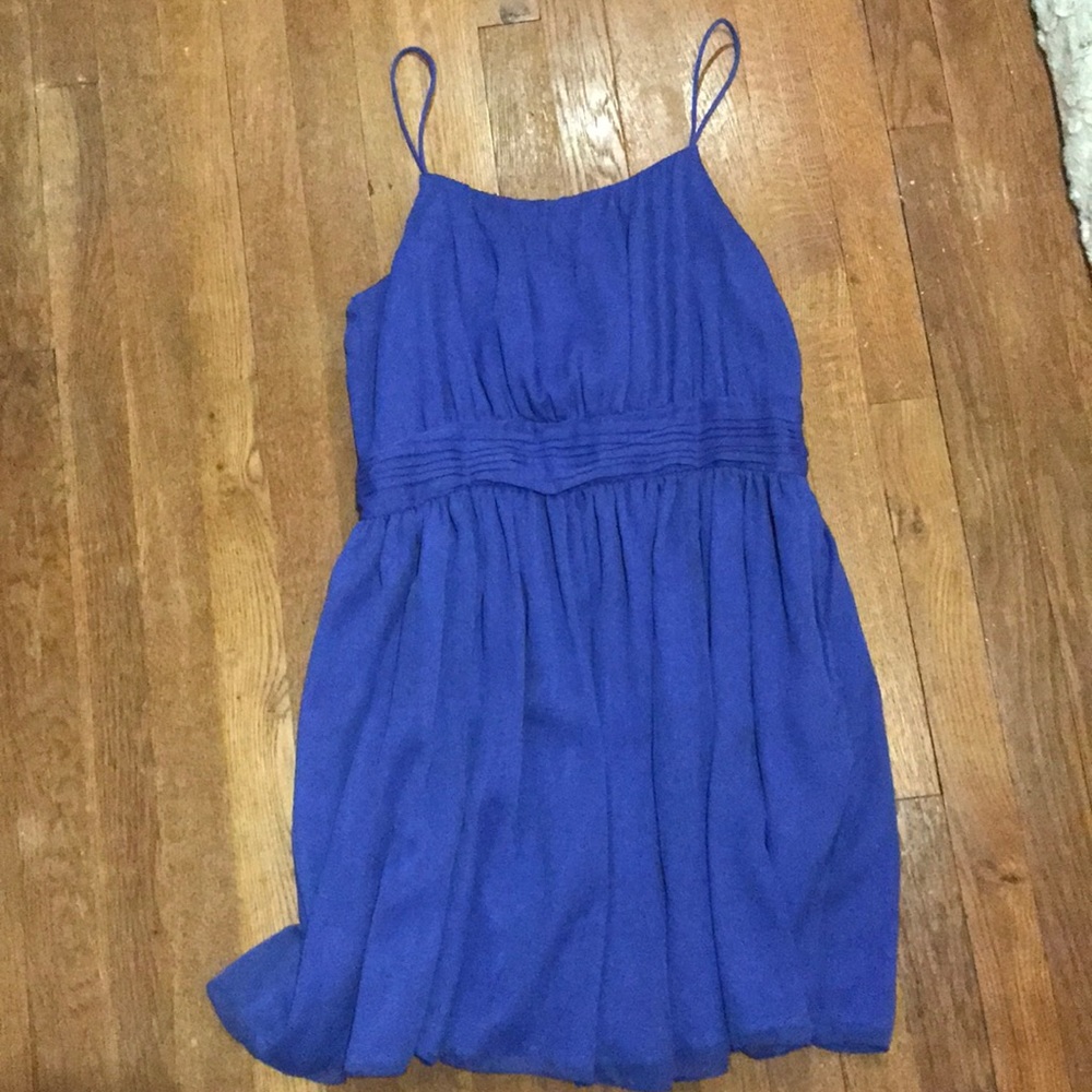 Purple Spagetti Strap Dress from H&M, worn twice