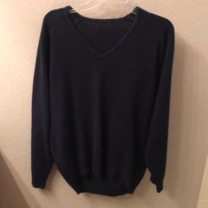 Blue oversized sweater