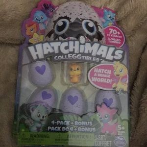Hatchimals Colleggtibles Mini 4 pack + bonus