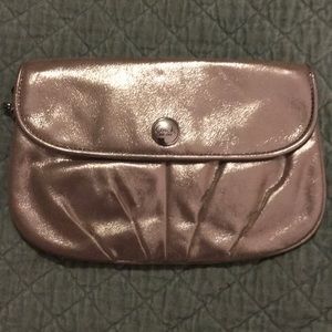 Coach poppy large wristlet