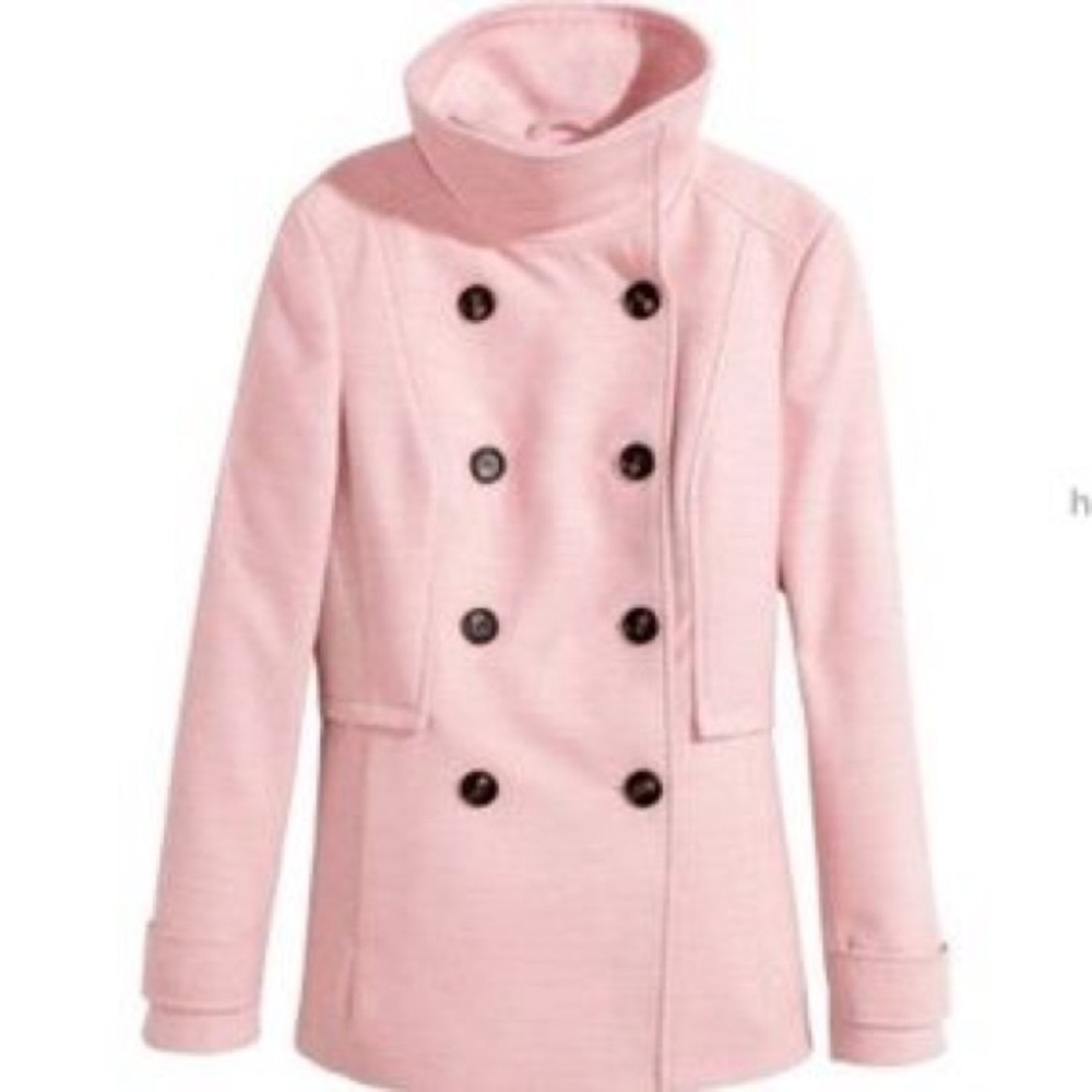 H&M Funnel Neck Peacoat