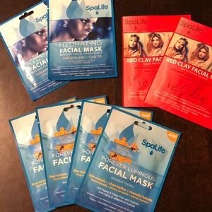 Lot of 8 sheet masks