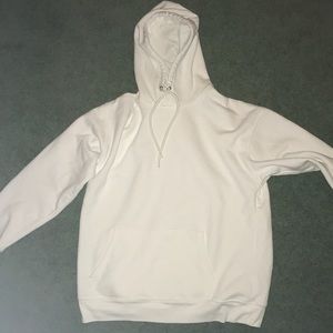 Forever 21 white hoodie