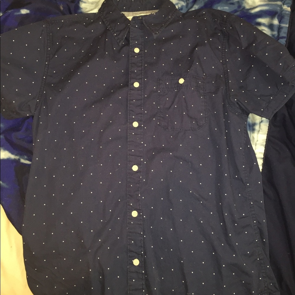 Blue button down - Picture 2 of 2