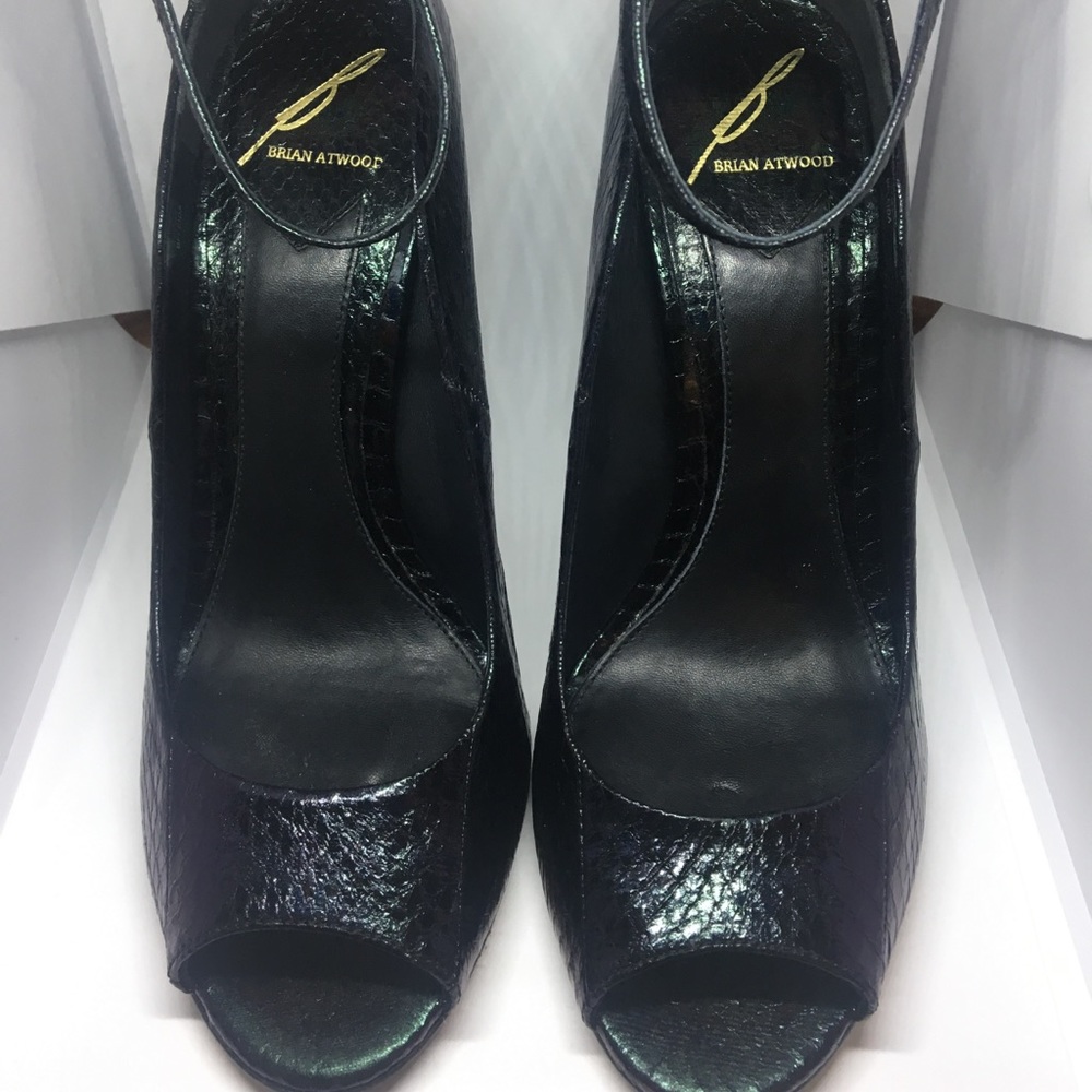 Brian Atwood Peep Toe Pumps