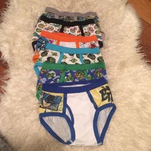 Ninja Turtle + Batman Underwear Bundle