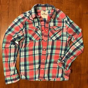 Hollister Button Down Flannel