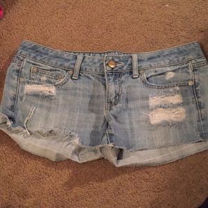 American Eagle jean shorts