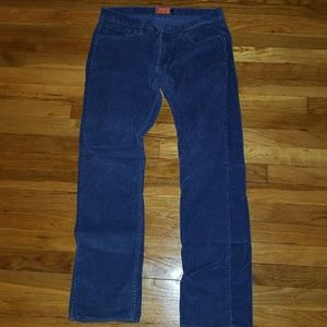 Matix by Marc Johnson blue corduroy pants.