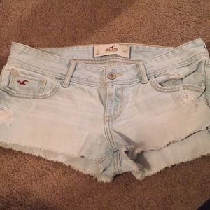 Hollister jean shorts