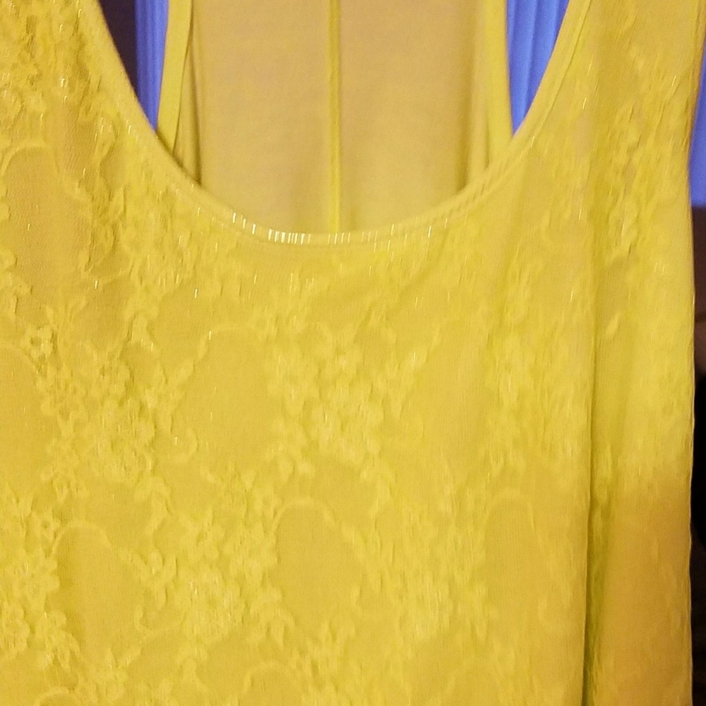 Racer back tank top