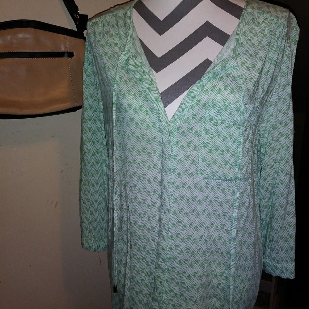 Carole Little button down blouse