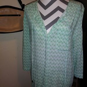 Carole Little button down blouse