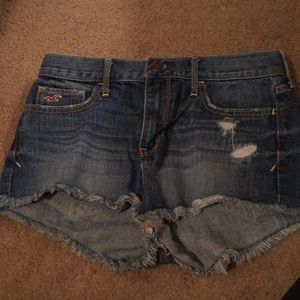 Hollister jean shorts