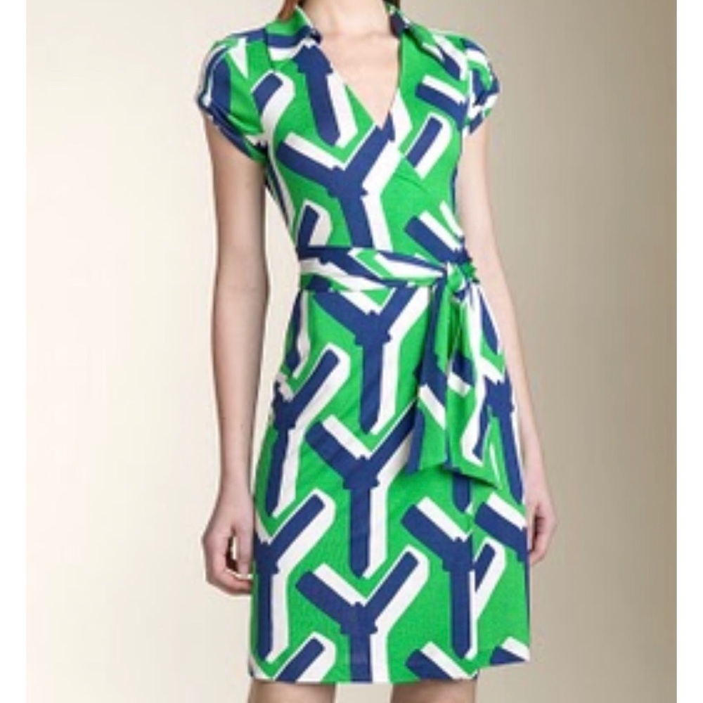 DVF “Jilda” Wrap Dress