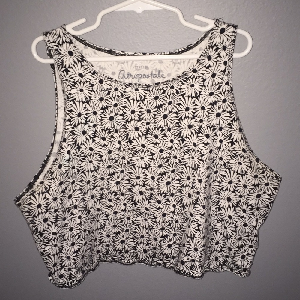 Floral crop top