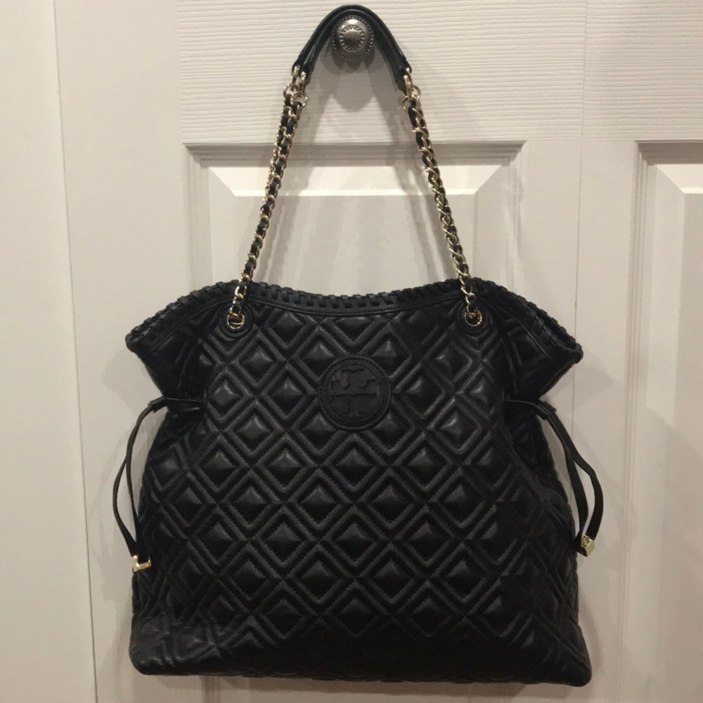 Tory Burch Marion quilted slouchy Tote