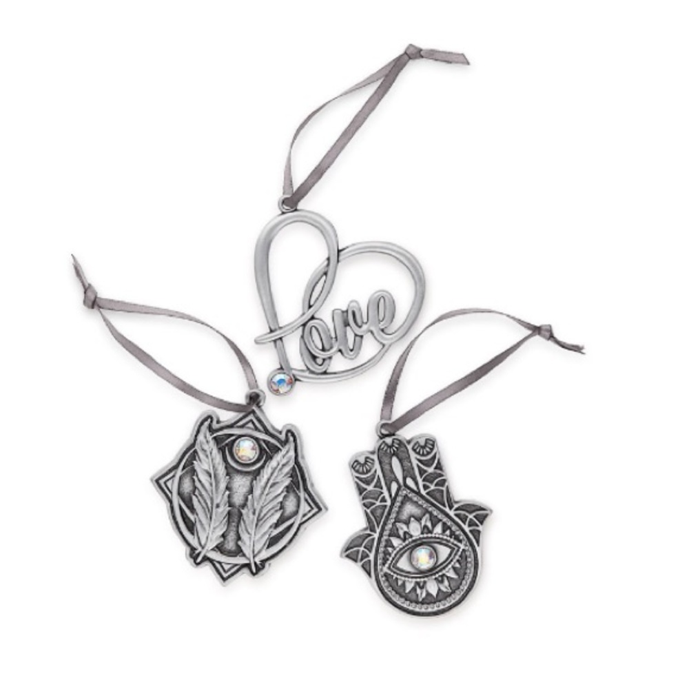 Alex and Ani Holiday Ornament Set of 3 limited edt