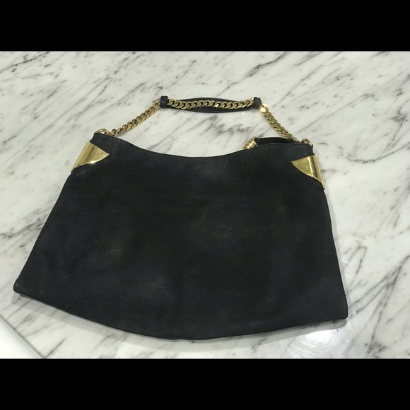 Gucci black leather hobo handbag - Picture 4 of 7