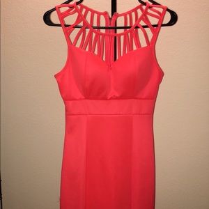 Coral Charlotte Russe BodyCon Dress