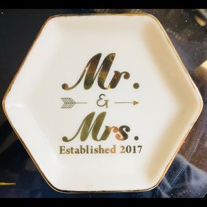 Mr. and Mrs. Ring Tray