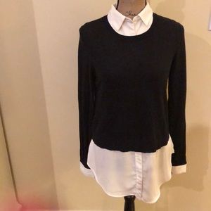 Loft 2 in 1 sweater/blouse
