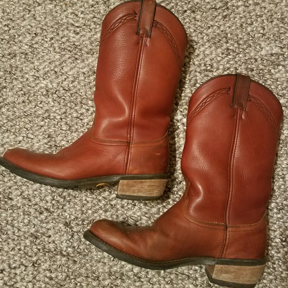 Clean Cowgirl Boots with new heels