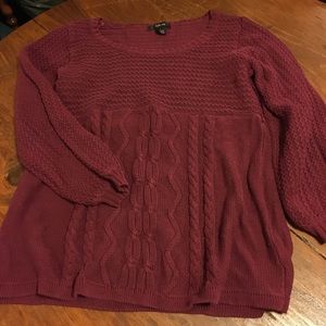 Style & co babydoll sweater