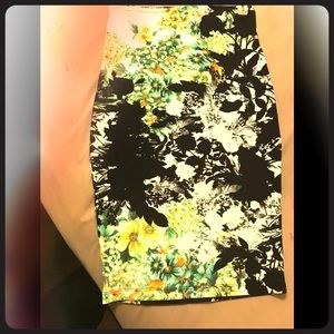 Lily White fitted skirt