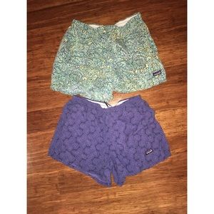 Patagonia Baggies Shorts (selling both together!)