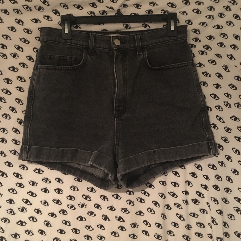 American Apparel Denim Shorts