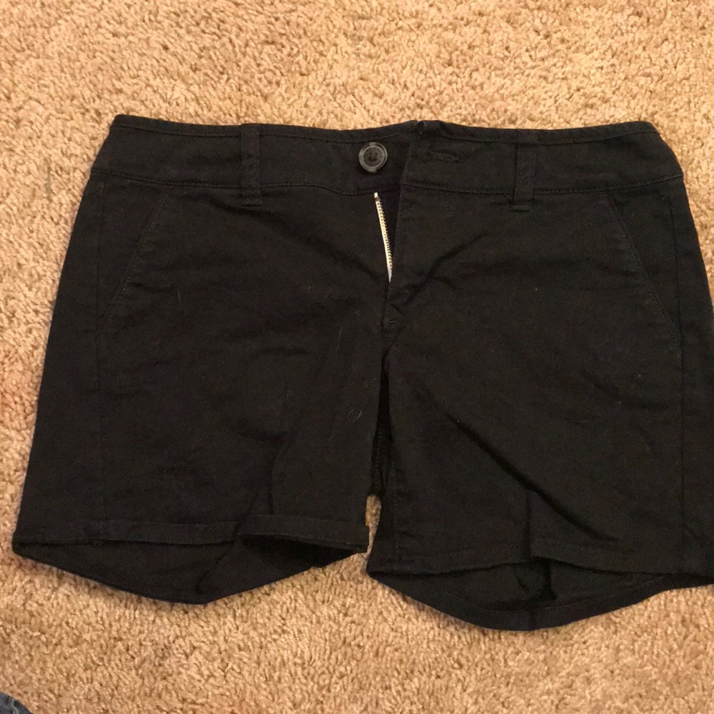 Black American eagle shorts