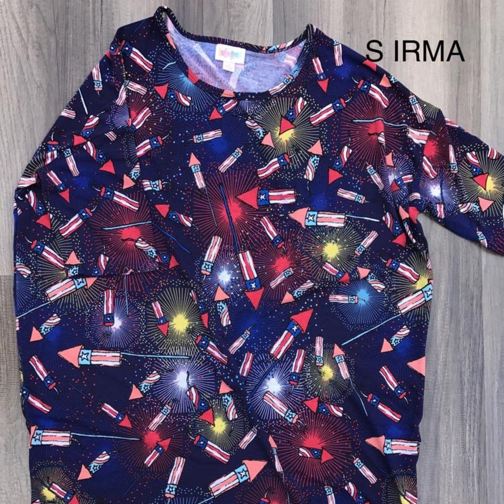 S Lularoe Americana Irma