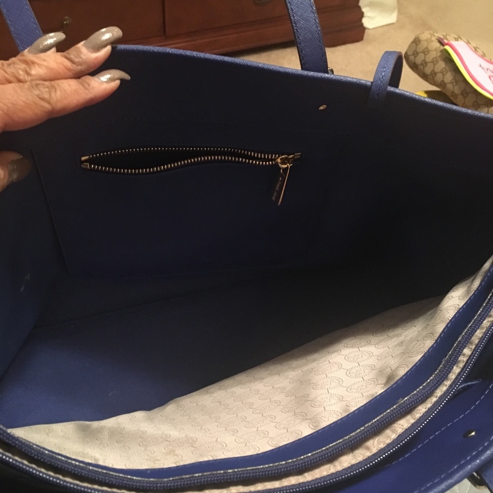 Royal blue Michael Kors tote - Picture 3 of 6