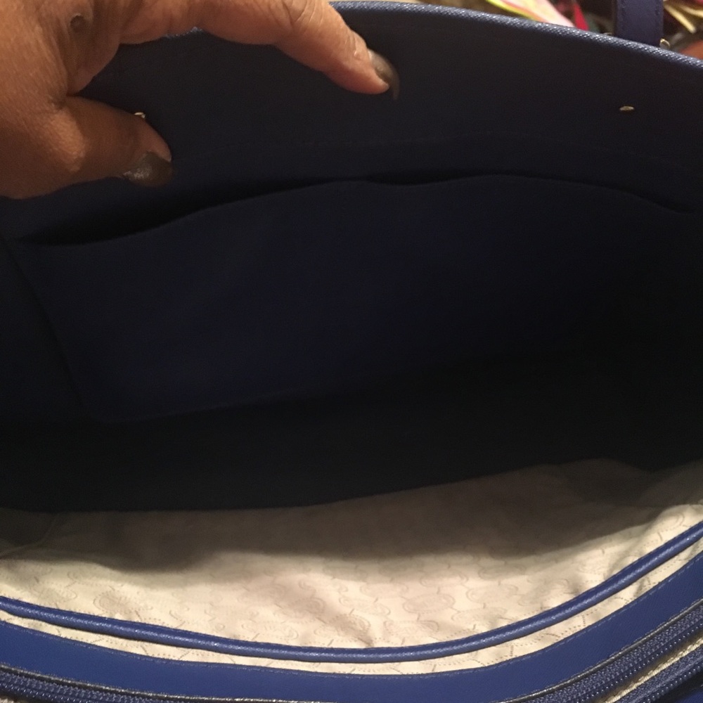 Royal blue Michael Kors tote - Picture 5 of 6