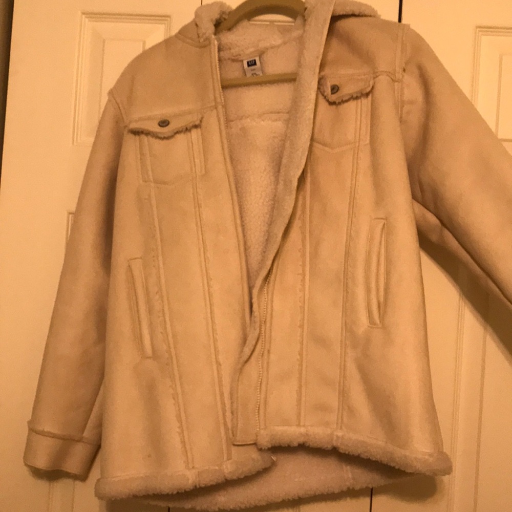 Faux shearling jacket