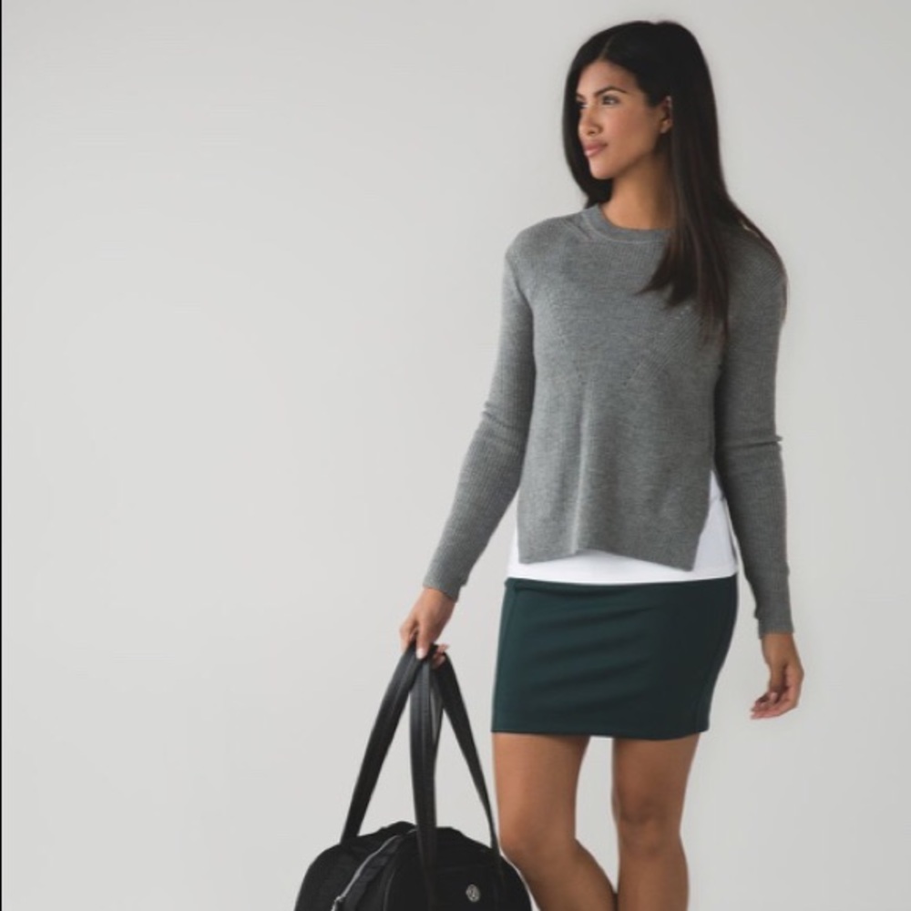 Lululemon &go Cityfarer Skirt Sz 8 NWT