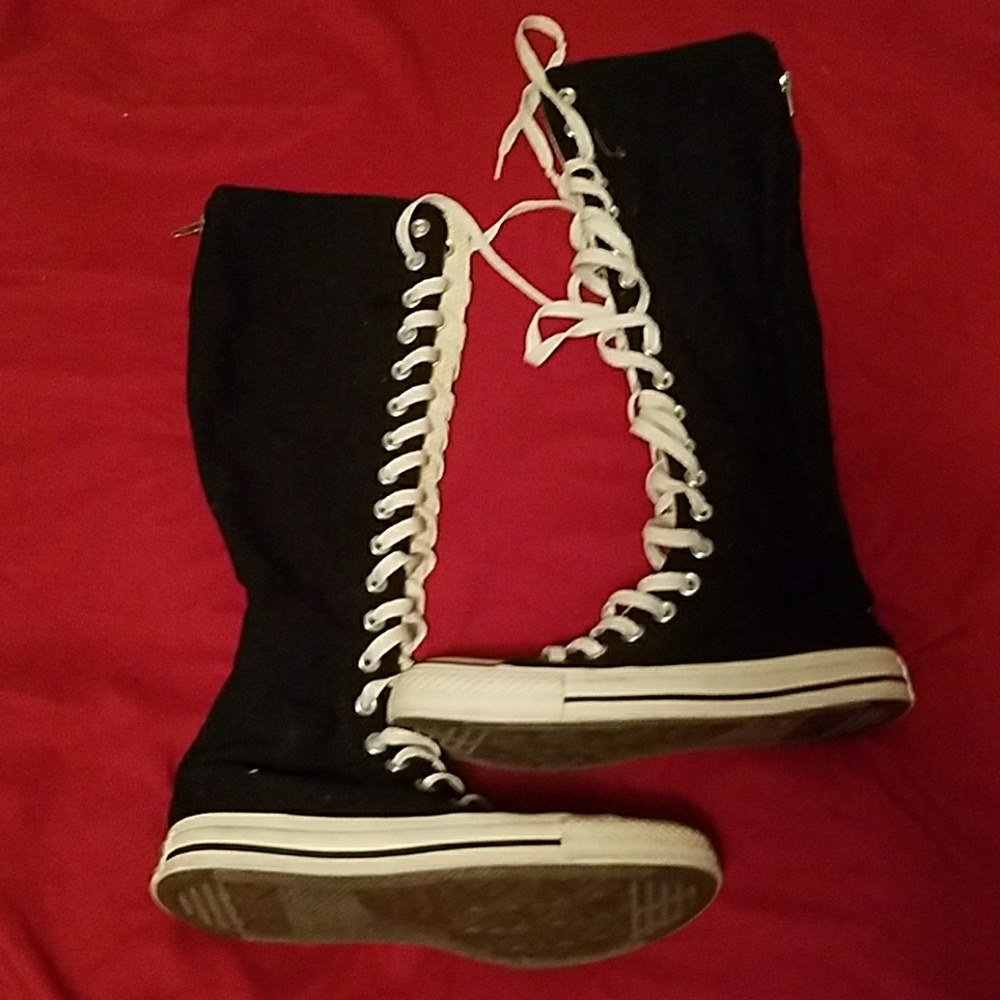 Knee high converse