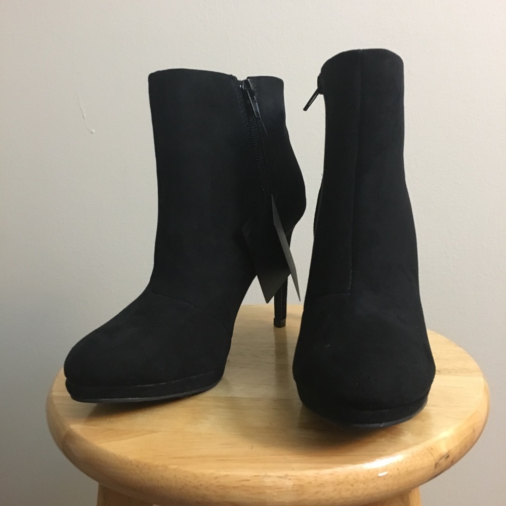 Black Heel Booties